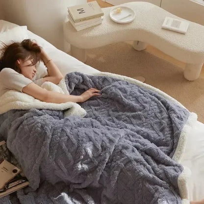 Plush Heavy Duty Throw Blanket