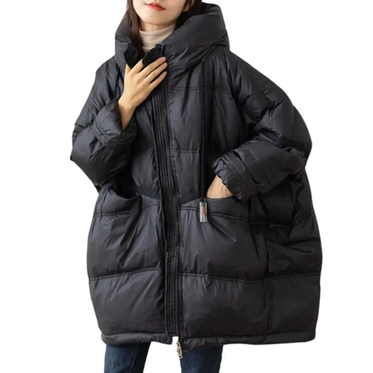Relaxed Fit Padded Ladies Jacket