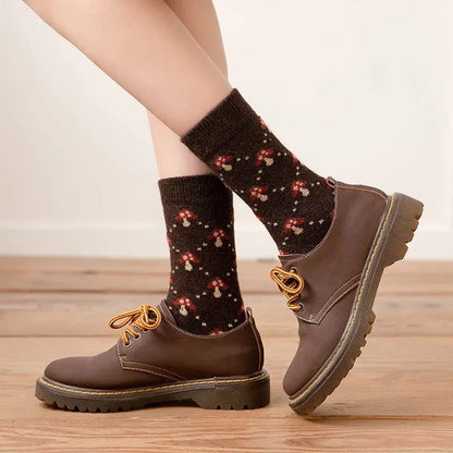Colorful Floral Pattern Socks - EasyApparels