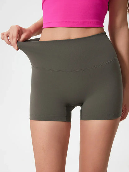 Comfortable High Waisted Athletic Shorts - EasyApparels