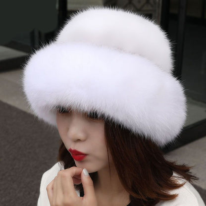 Soft Fuzzy Ladies Winter Beanie Hat