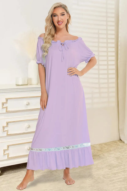 Pretty Ruffled Casual Summer Dress
