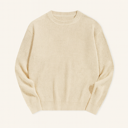 Classic Men's Soft Crew Neck Sweater - Vossary