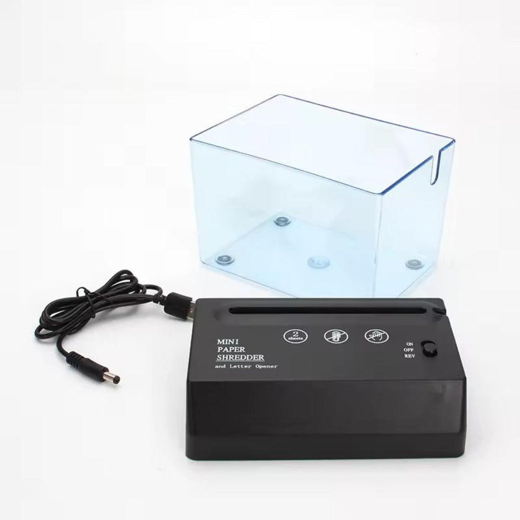 Small Office Paper Shredder - Fast and Quiet