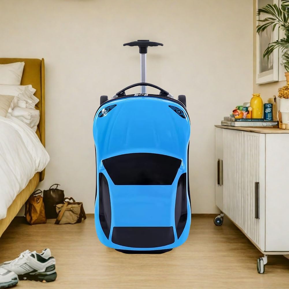 Fun Kids Trolley Luggage with Pull Handle
