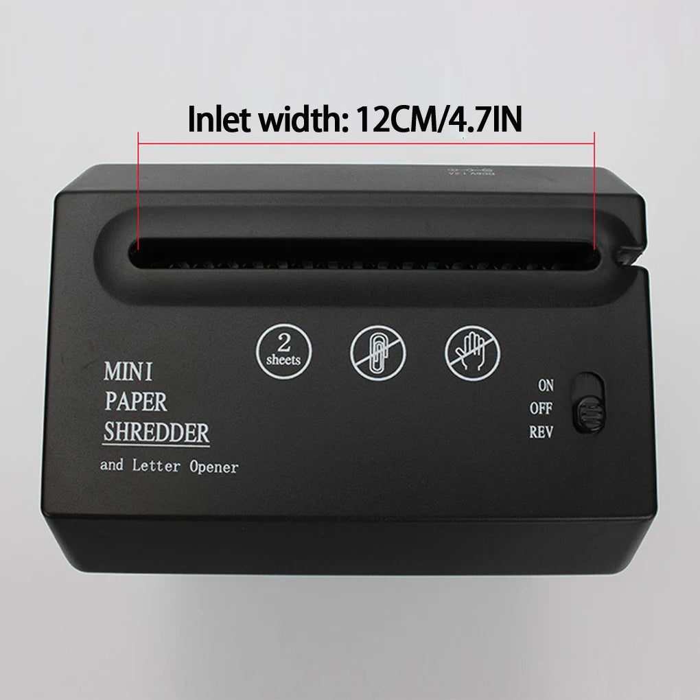 Small Office Paper Shredder - Fast and Quiet