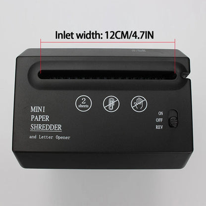 Small Office Paper Shredder - Fast and Quiet
