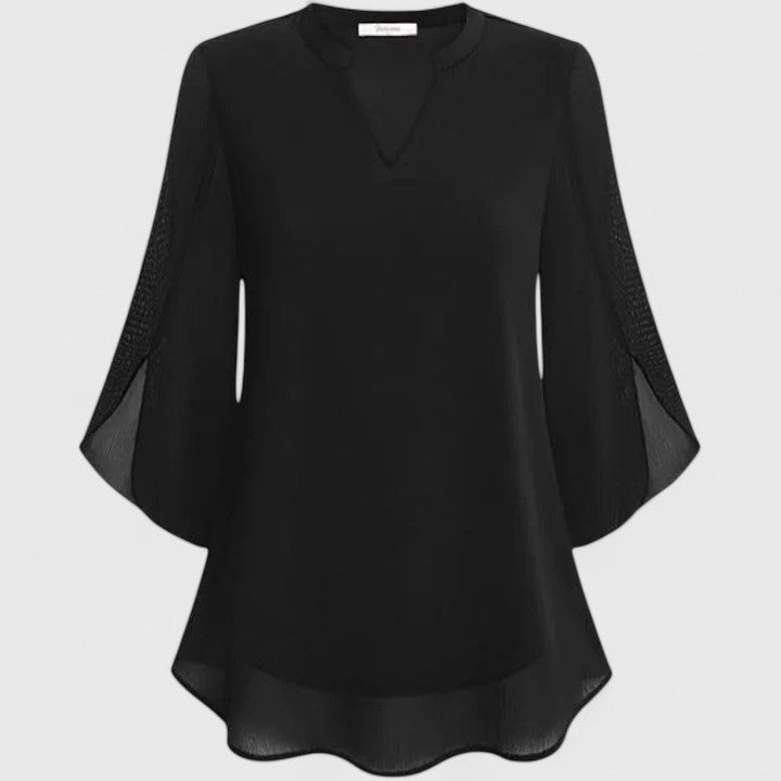 Elegant Women's Shirt for Work and Night Out - Vossary