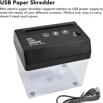 Small Office Paper Shredder - Fast and Quiet