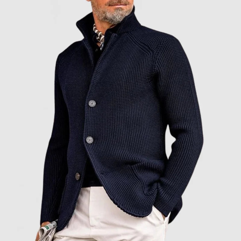Tailored Fit Open Front Cardigan - EasyApparels