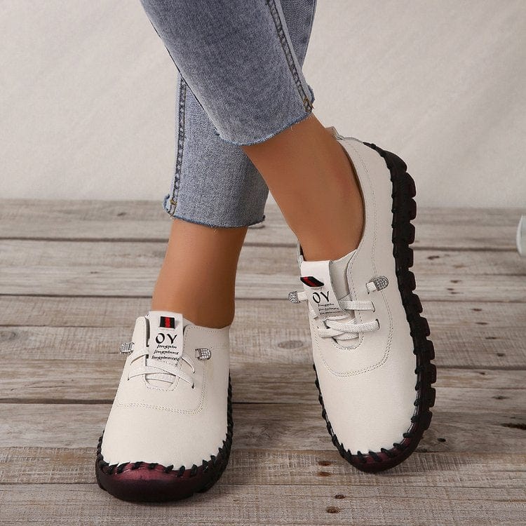 Soft Leather Moccasin Shoes for Men Women - Luxicro