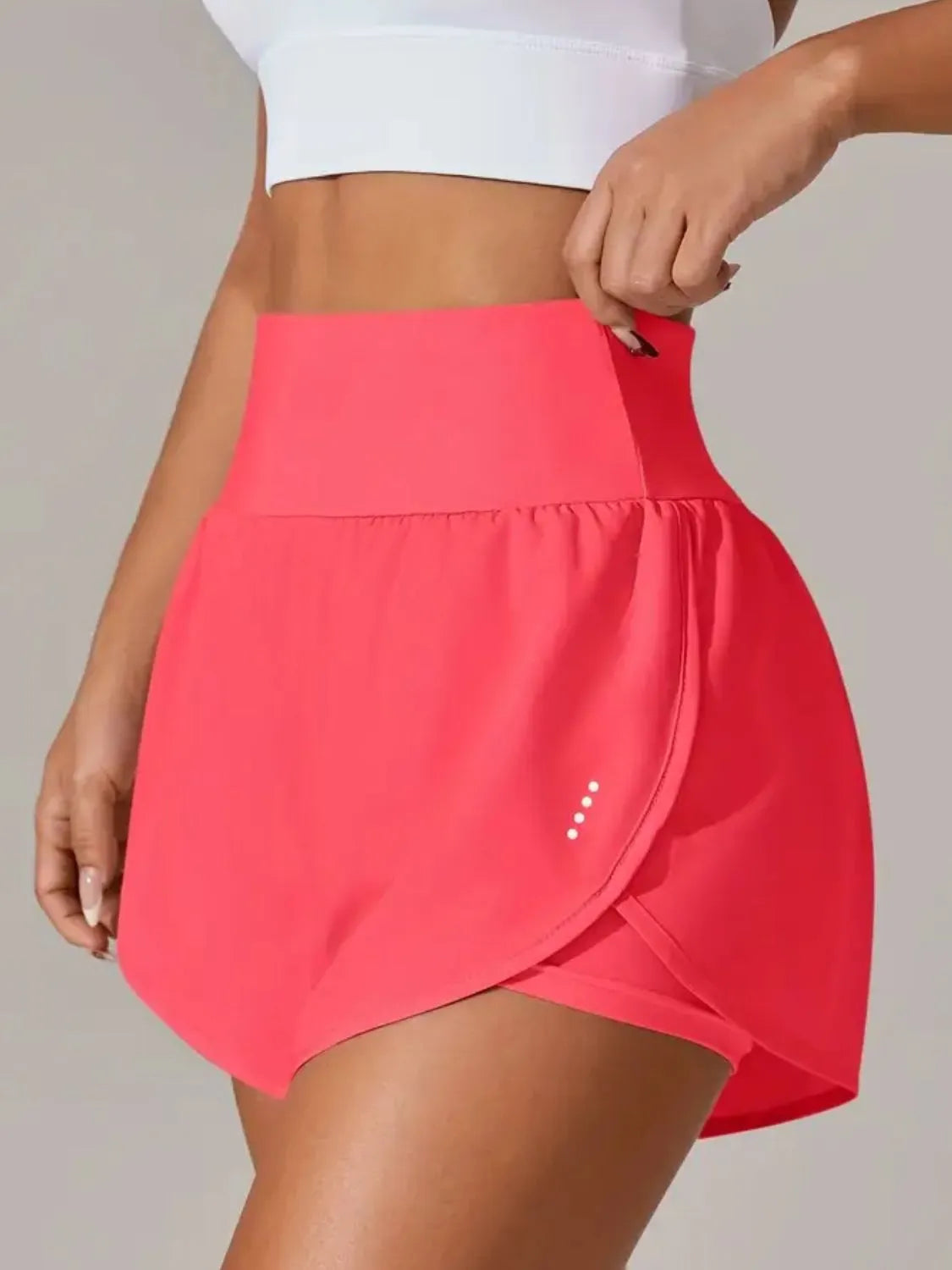 Comfortable Drawstring Fitness Shorts