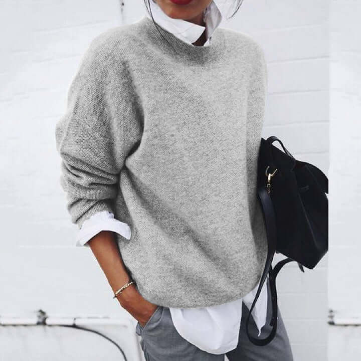 Soft Crew Neck Winter Sweater