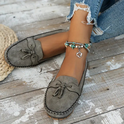 Soft Women's Moccasin Shoes with Arch Support