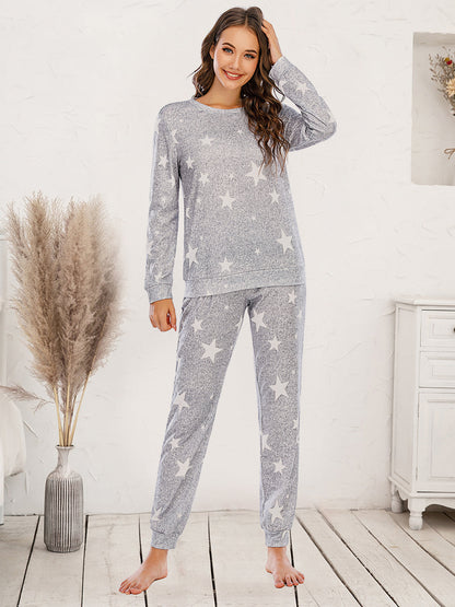 Comfortable Celestial Sleepwear Set - EasyApparels