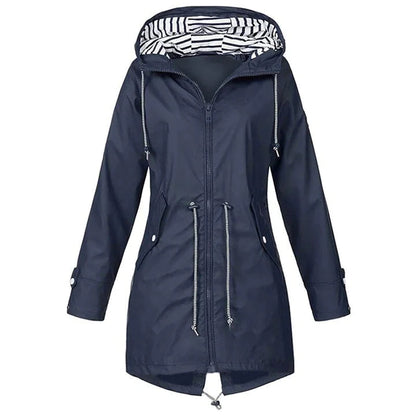 Waterproof Women's Hooded Rain Jacket