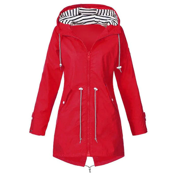 Waterproof Women's Hooded Rain Jacket