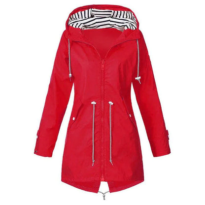 Waterproof Women's Hooded Rain Jacket