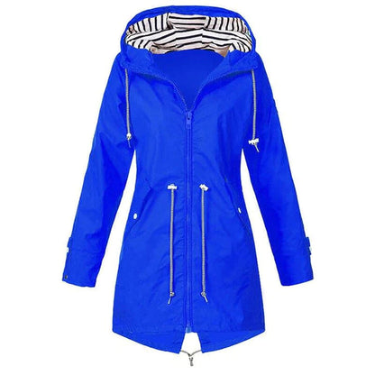 Waterproof Women's Hooded Rain Jacket
