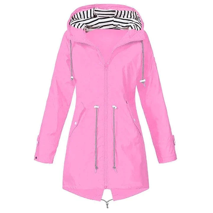 Waterproof Women's Hooded Rain Jacket