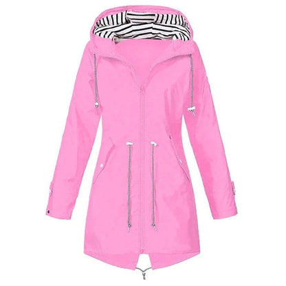 Waterproof Women's Hooded Rain Jacket
