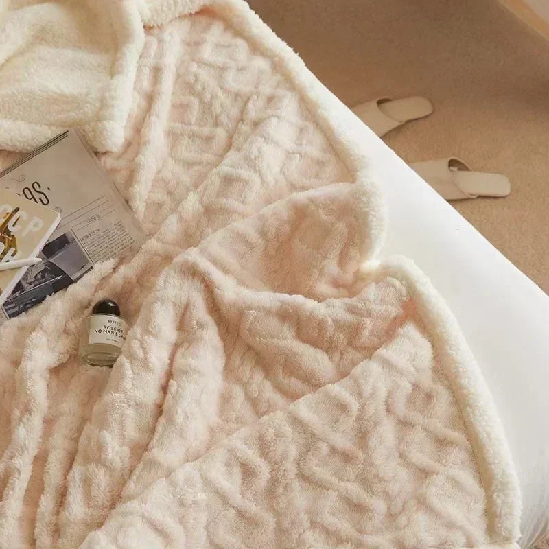 Soft Wool Blanket for Cold Winter Nights