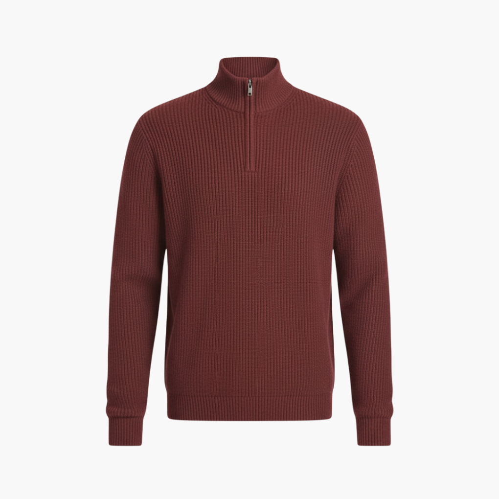 Men's Thick Crew Neck Sweater - Vossary