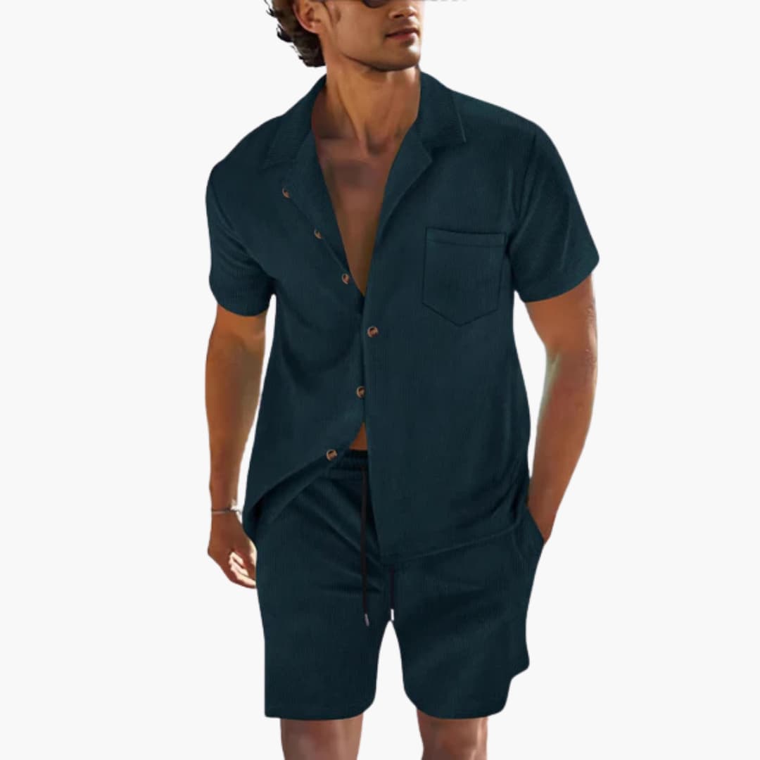 Lightweight Casual Shorts Set for Men