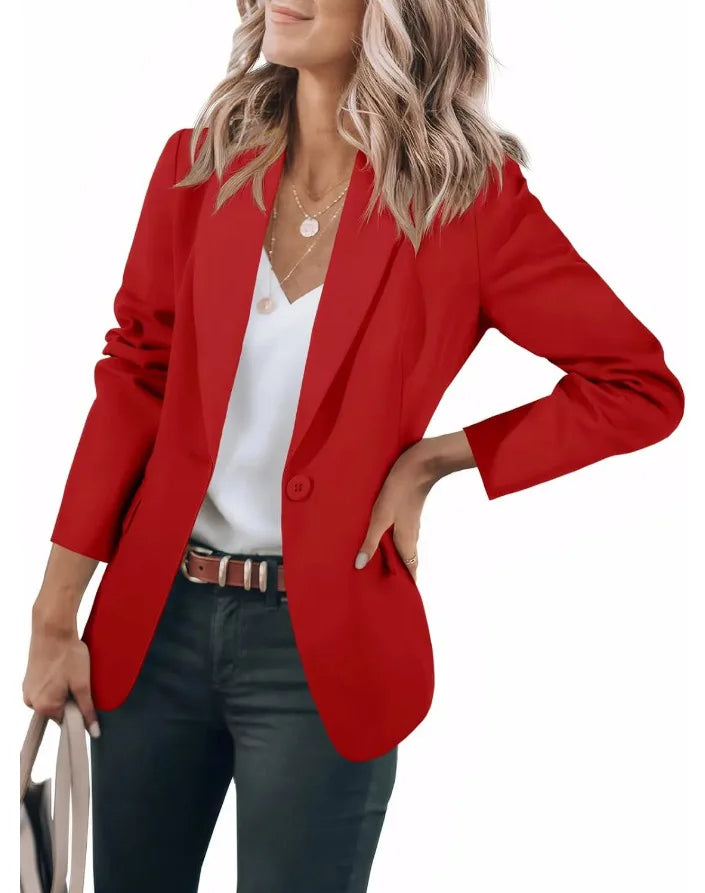 Classic Ladies Tailored Jacket with Retro Style