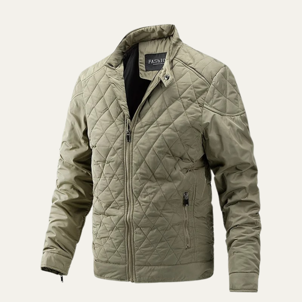 Thermal Insulated Men's Padded Zip Jacket