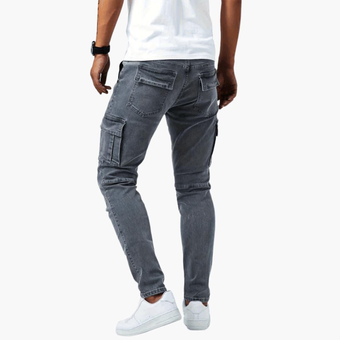 Comfortable Fit Cargo Pants with Stretchy Pockets