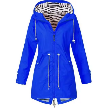 Waterproof Women's Hooded Rain Coat