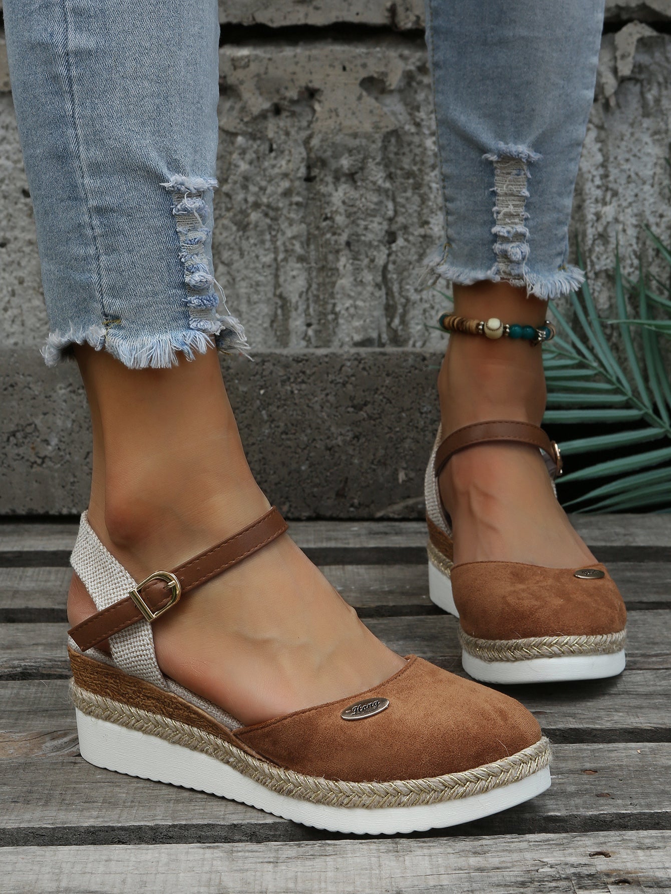 Comfortable Heel Espadrille Shoes