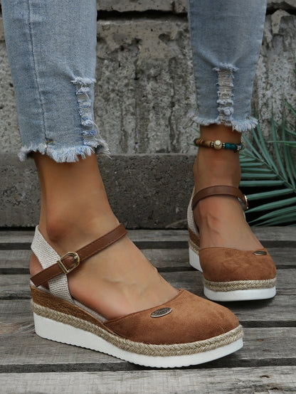 Comfortable Heel Espadrille Shoes