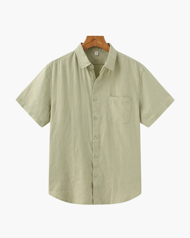 Casual Men's Breathable Button Down Shirt