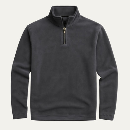 Warm Quarter Zip Mens Sweater