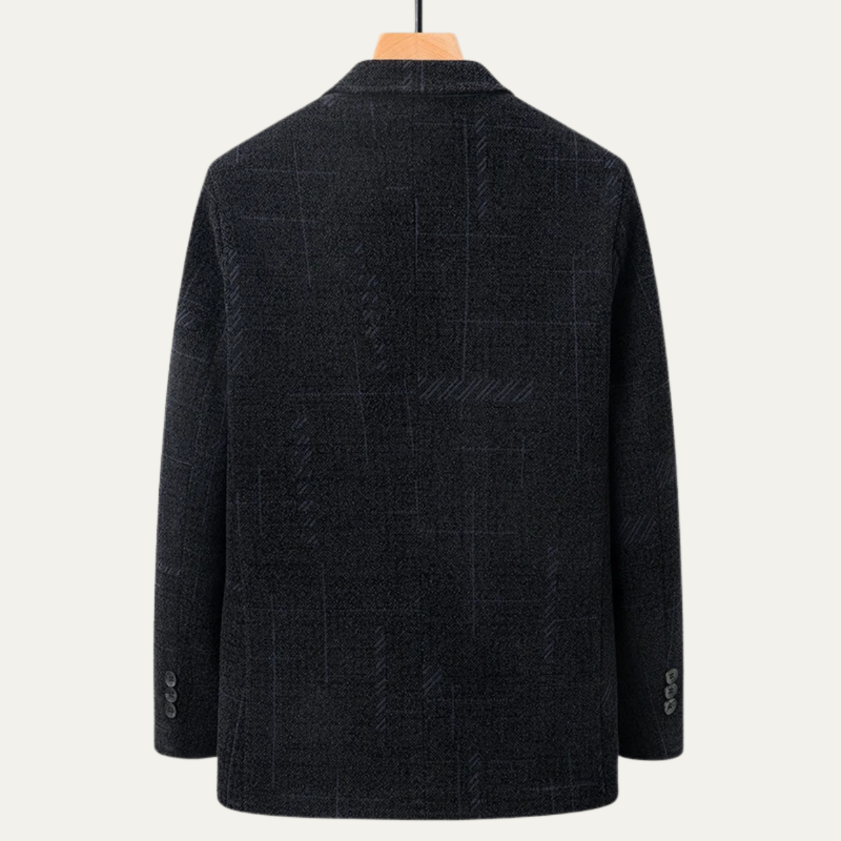 Stylish Men's Wool Blazer with Thermal Lining