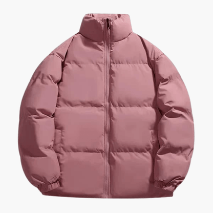 Warm Padded Men's Zip Up Parka Jacket
