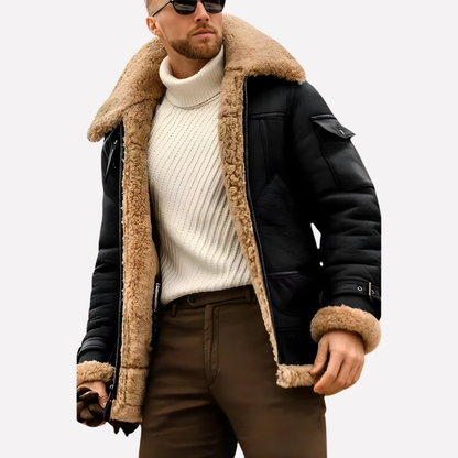 Classic Leather Pilot Jacket