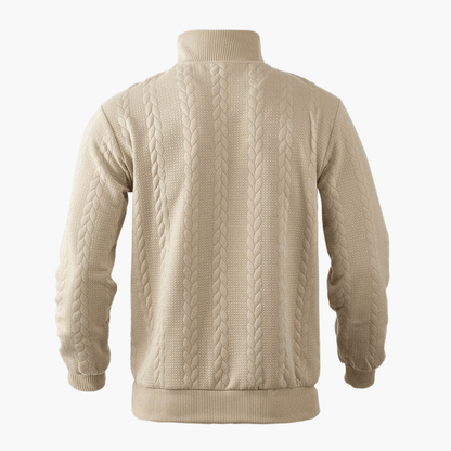 Classic Crew Neck Warm Sweater for Men