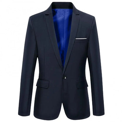 Classic Tailored Men's Office Jacket