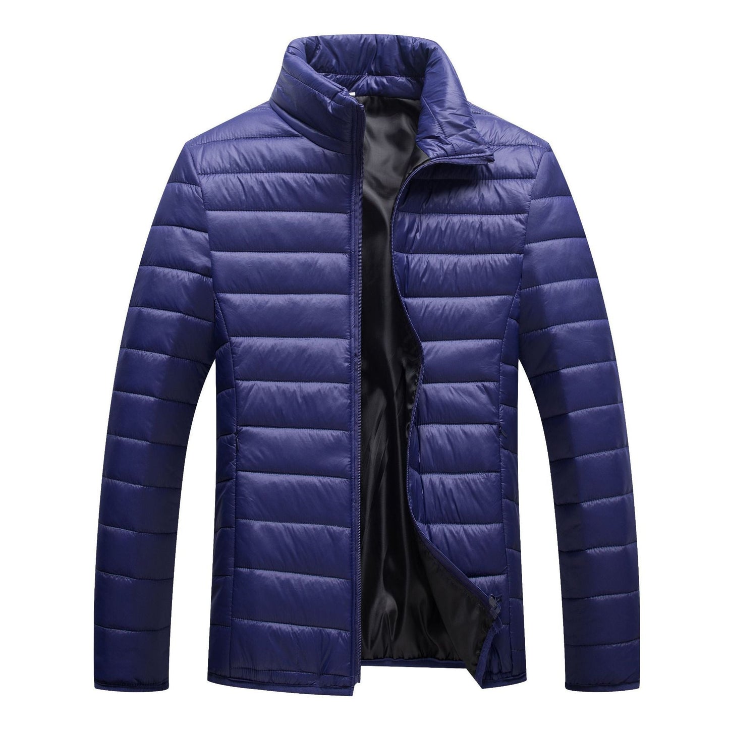 Warm Mens Down Filled Quilted Jacket Casual