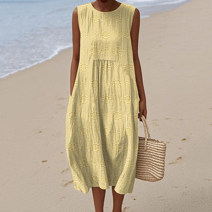 Comfortable Floral Midi Dress for Women - EasyApparels