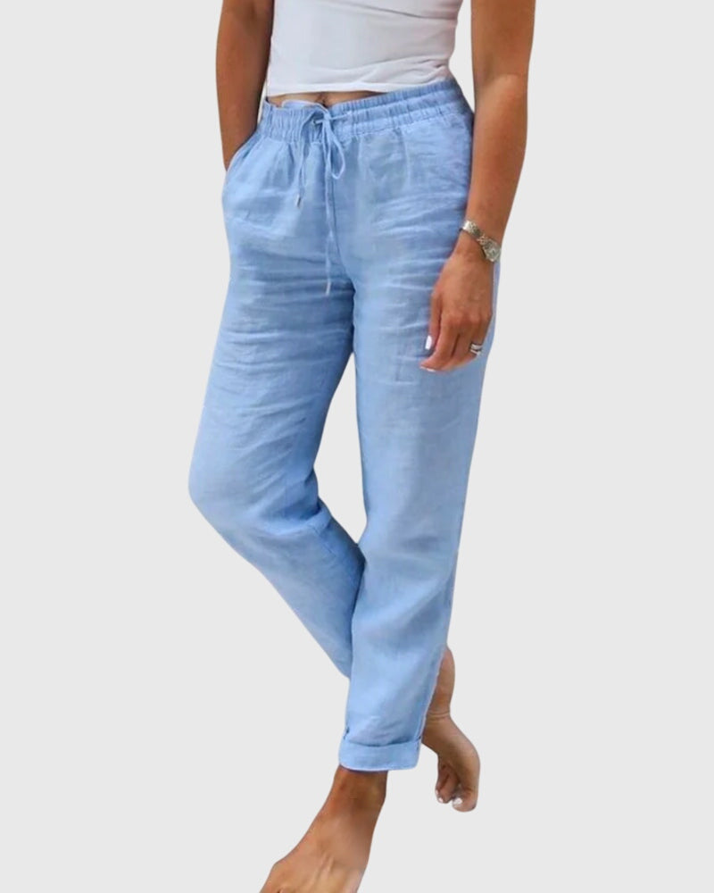 Classic Ladies Tailored Trousers - Vossary