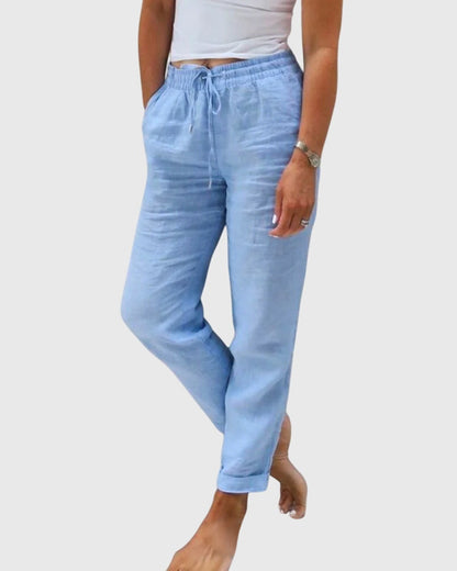 Classic Ladies Tailored Trousers - Vossary