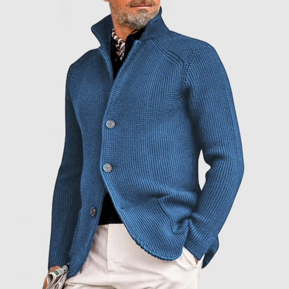 Tailored Fit Open Front Cardigan