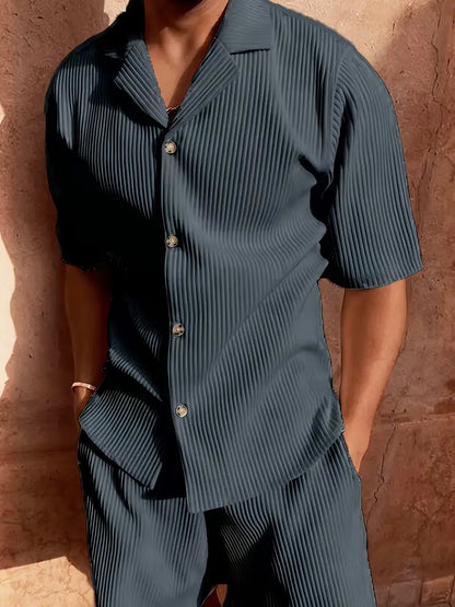Relaxed Natural Cotton Summer Set