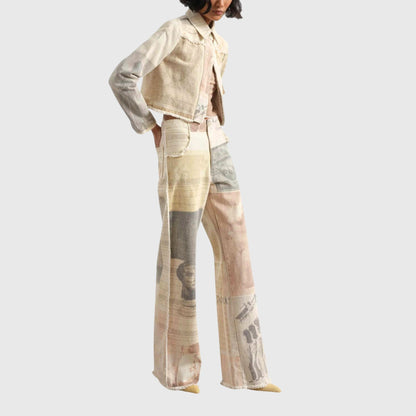 Relaxed Fit Straight Jeans