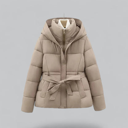Slim Fit Hooded Puffer Coat