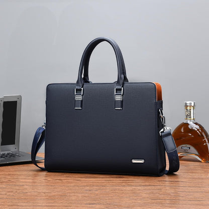 Premium Leather Executive Laptop Bag - Pexav